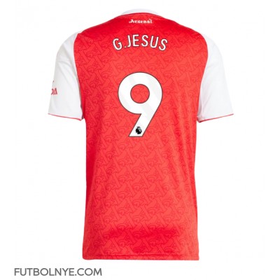 Camiseta Arsenal Gabriel Jesus #9 Primera Equipación 2025-26 manga corta Camiseta Arsenal Gabriel Jesus #9 Primera Equipación 2025-26 manga corta